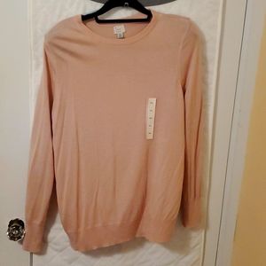 Soft pink sweater xxl